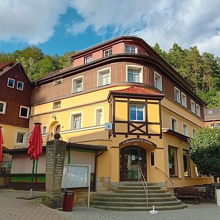 Ferienwohnung Zum Dorfladen Rathen Exterior foto